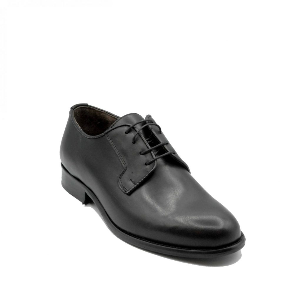 Lea Gu scarpa in nappa, allacciatura frontale, tacco 25 mm Novità