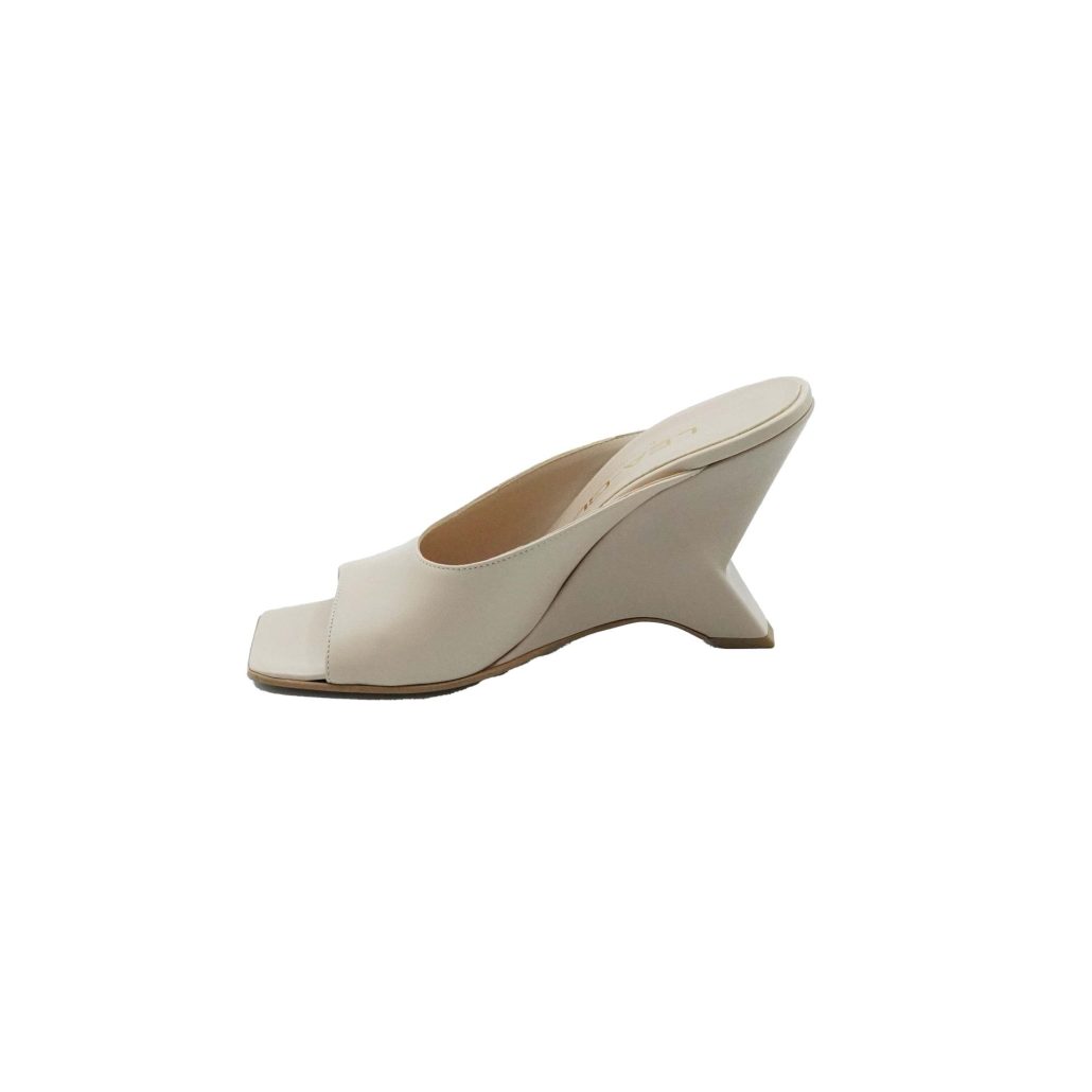 Lea Gu sandalo in nappa, fascia frontale, tacco 85mm Vendita Calda