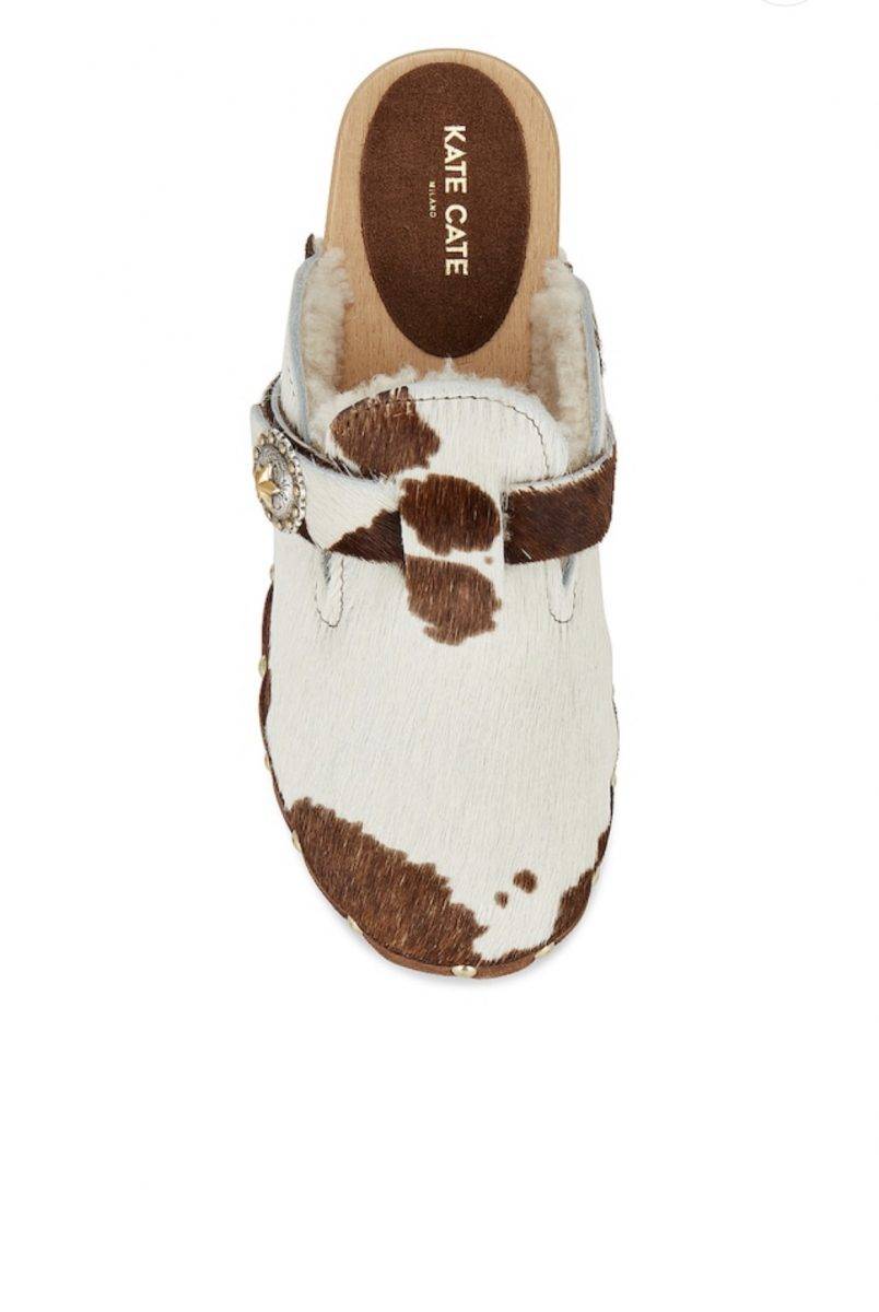Kate Cate ALLEGRA CLOGS PONY COW Shopping Online