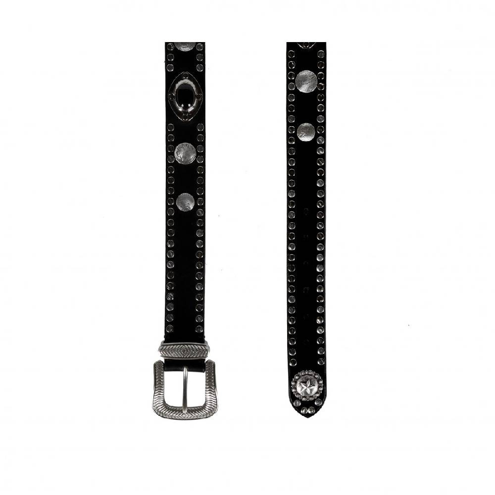 Kate Cate REM BELT BLACK CURRIED LEATHER Offerte