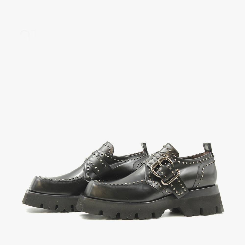 Laura Bellariva Scarpa old school con borchie Offerta esclusiva