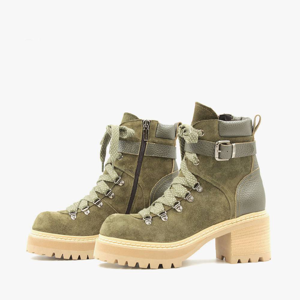 Laura Bellariva Tronchetto camoscio verde Online Outlet