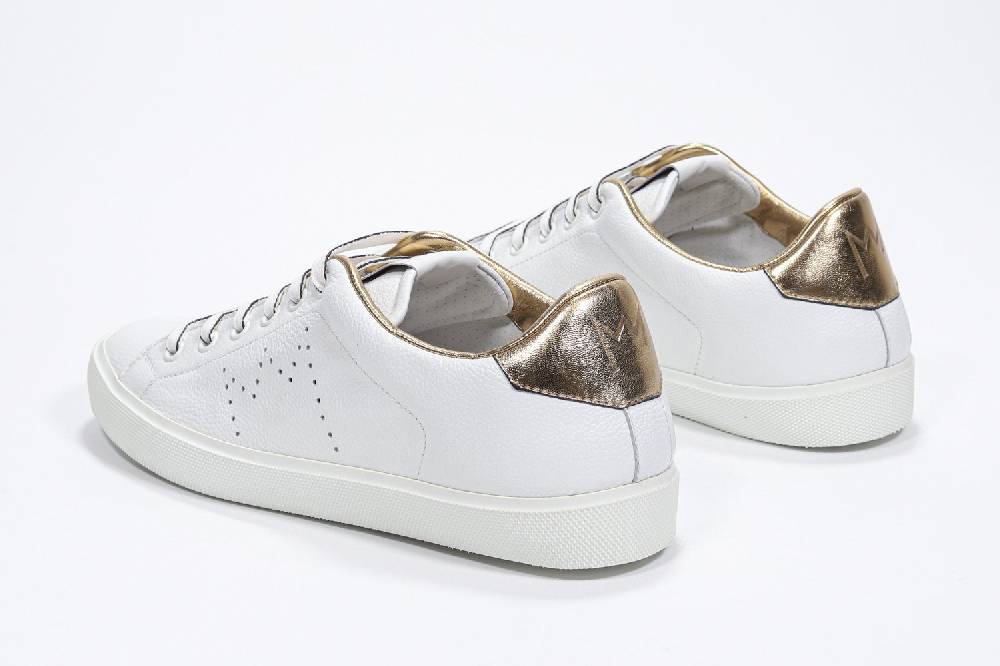 Leather Crown LC06 | Oro & Bianche - Basse - Donna Nuova