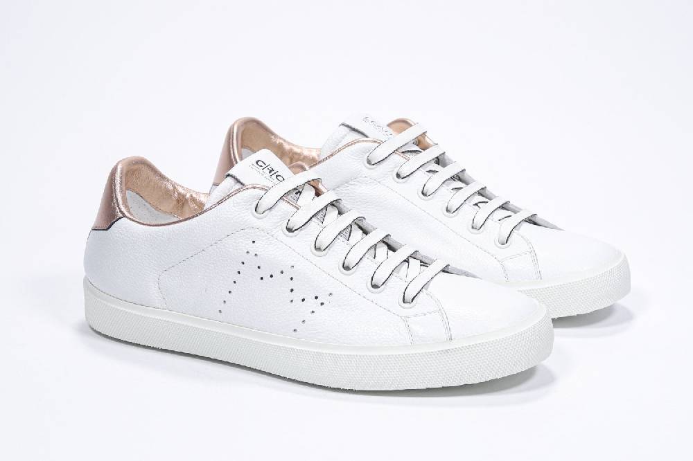 Leather Crown LC06 | Rame & Bianche - Basse - Donna Offerta natalizia