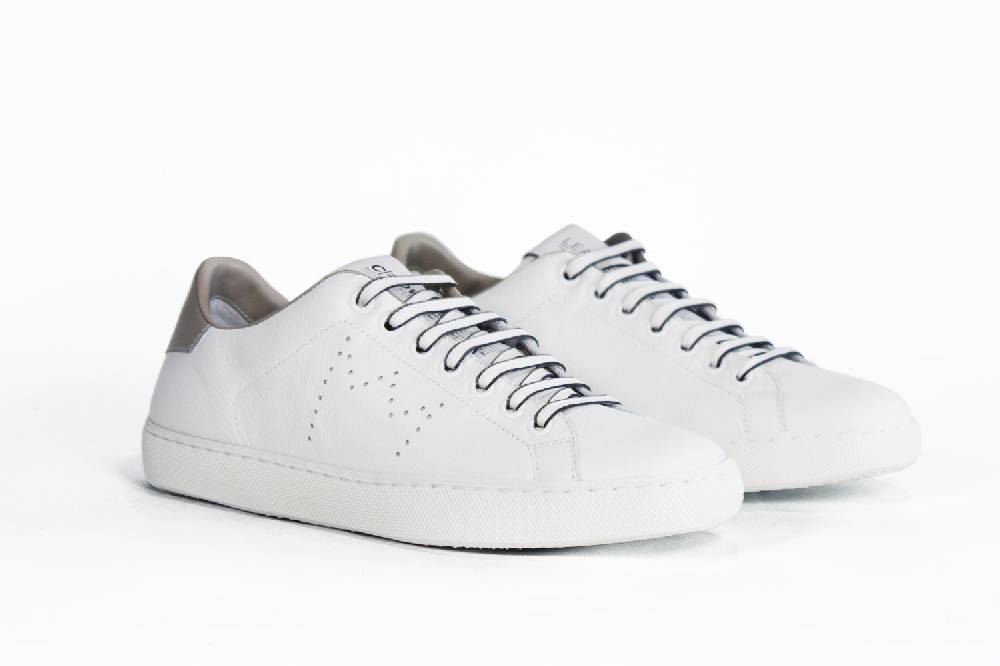 Leather Crown LC06 | Beige & Bianche - Basse - Donna 2025