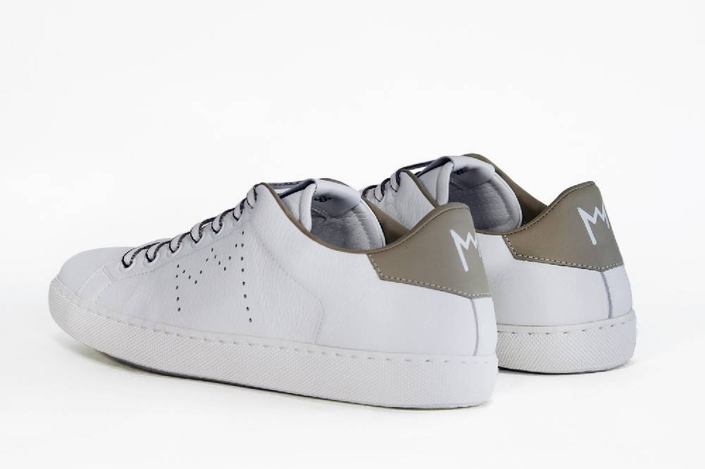Leather Crown LC06 | Beige & Bianche - Basse - Donna 2025