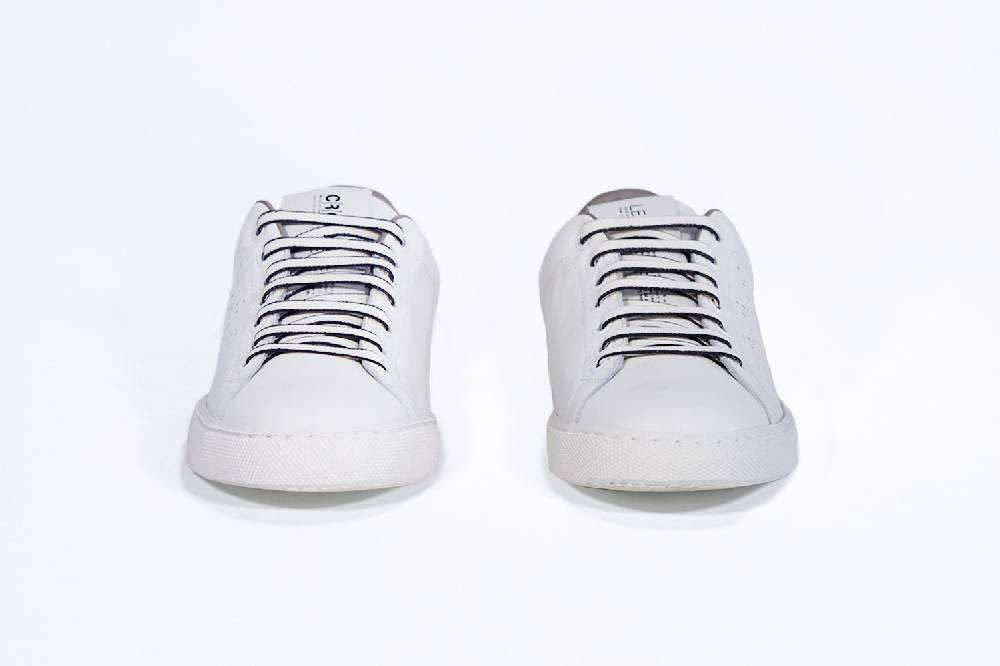 Leather Crown LC06 | Beige & Bianche - Basse - Donna 2025