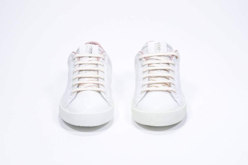 Leather Crown LC06 | Rosa & Bianche - Basse - Donna Italy