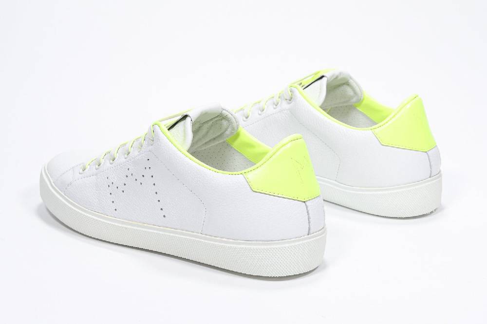 Leather Crown LC06 | Neon & Bianche - Basse - Donna In Linea