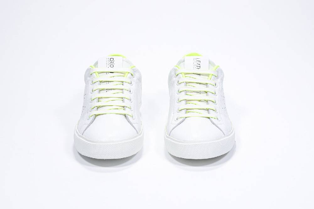 Leather Crown LC06 | Neon & Bianche - Basse - Donna In Linea