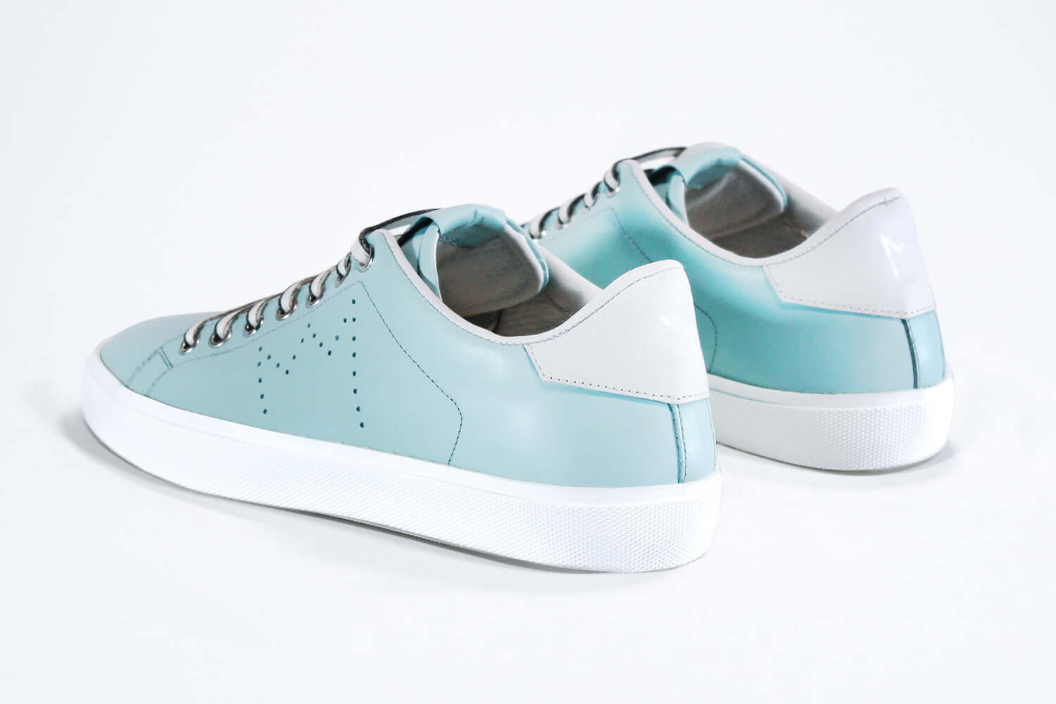 Leather Crown LC06 | Sky & White - BASSE - Donna Vendita