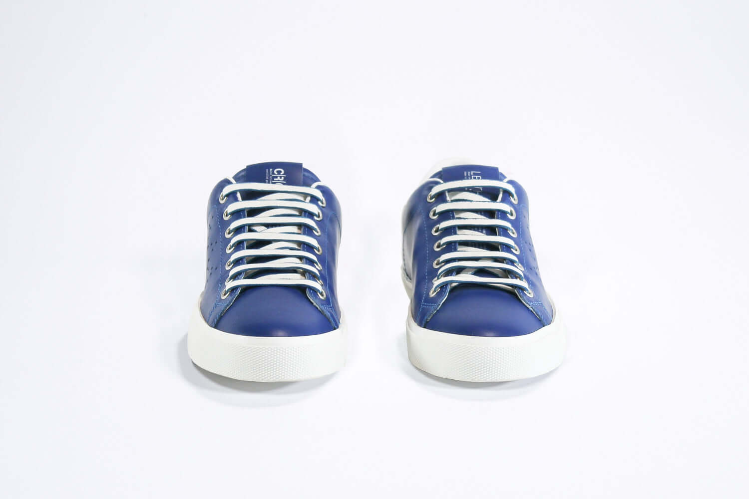 Leather Crown LC06 | Denim e bianco - BASSE - Donna Promozione