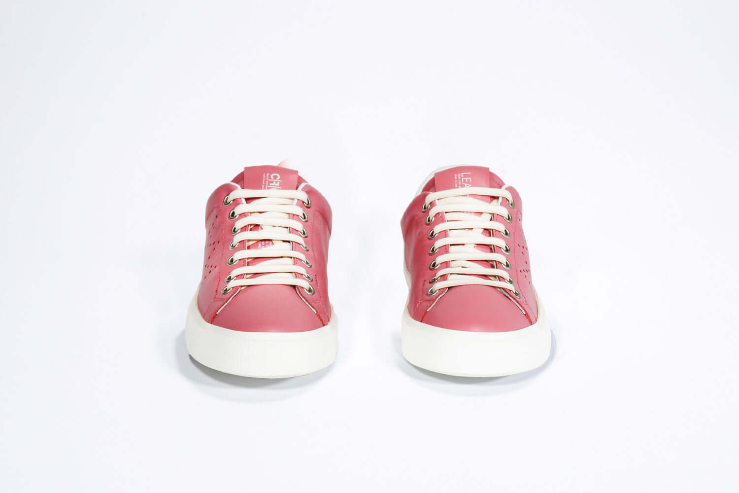 Leather Crown LC06 | Rosa e bianco - BASSE - Donna Spedizione Gratuita