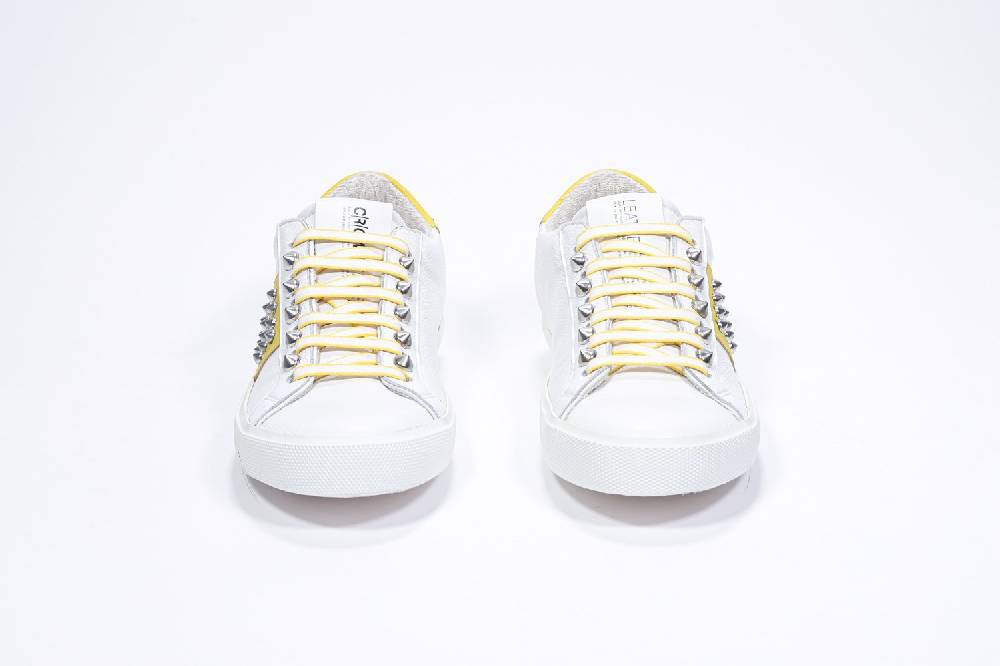 Leather Crown STUDLIGHT | Giallo e bianco - BASSE - Donna Acquista Ora