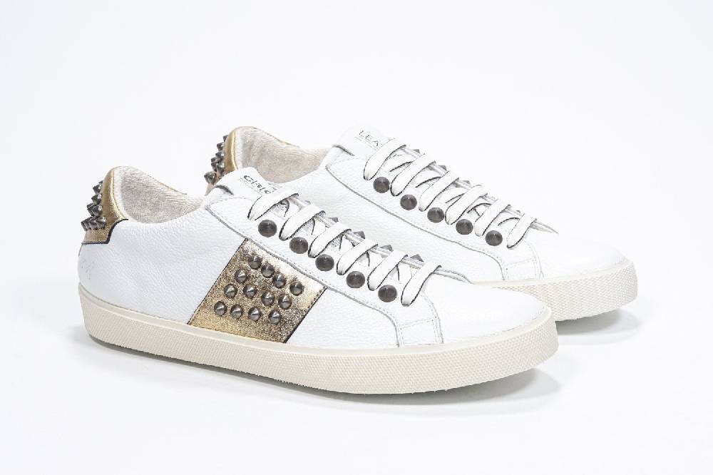 Leather Crown STUDLIGHT | Oro e bianco - BASSE - Donna Fino Al -60%