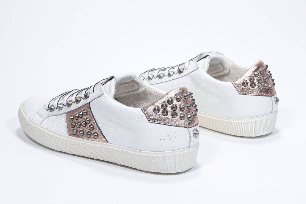 Leather Crown STUDLIGHT | Rosa e bianco - BASSE - Donna Affare Del Giorno