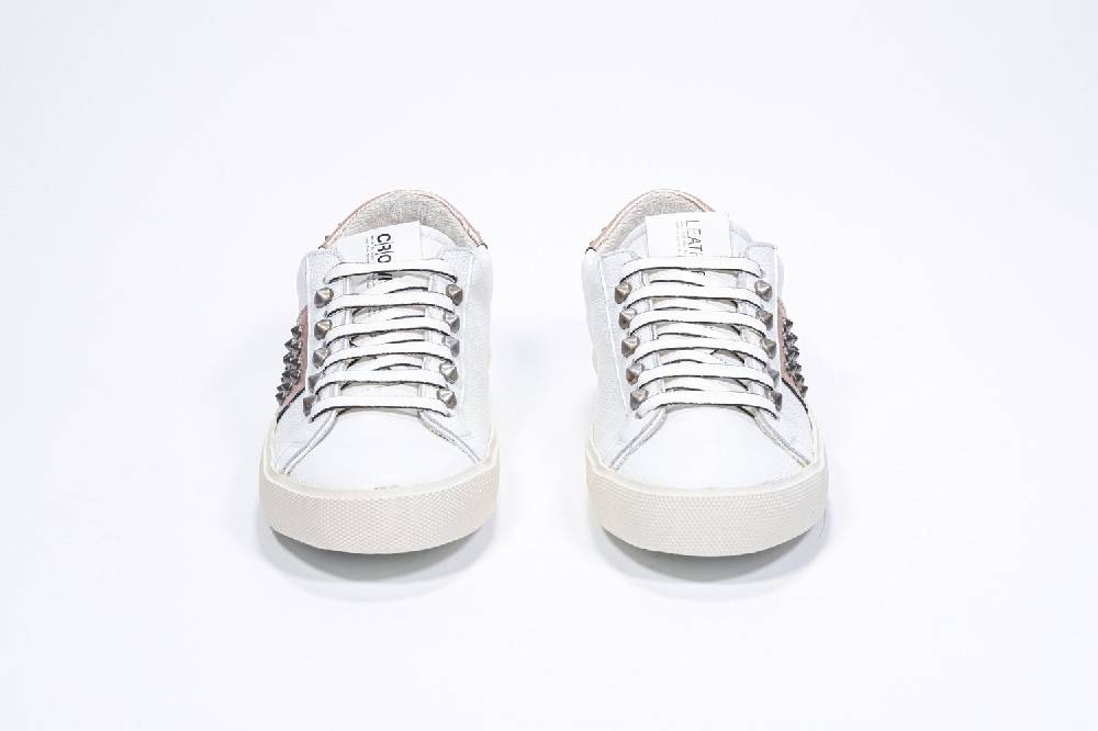Leather Crown STUDLIGHT | Rosa e bianco - BASSE - Donna Affare Del Giorno