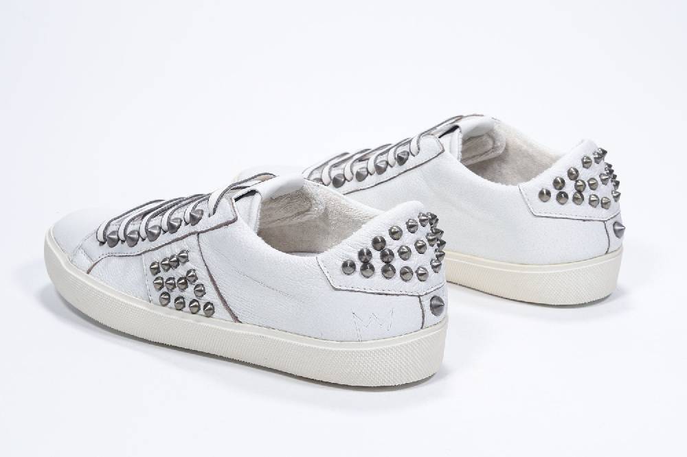 Leather Crown STUDLIGHT | Bianco - BASSE - Donna Novità