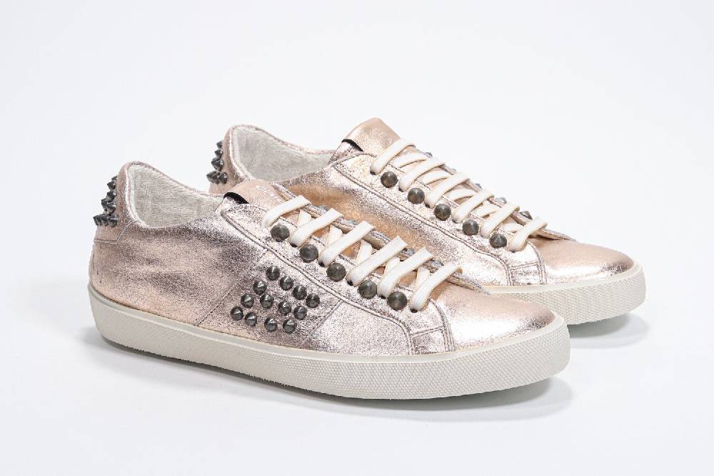 Leather Crown STUDLIGHT | Oro rosa - BASSE - Donna In Vendita