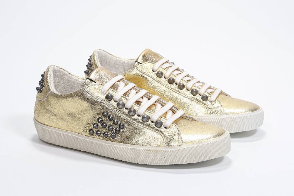 Leather Crown STUDLIGHT | Oro - BASSE - Donna Saldi