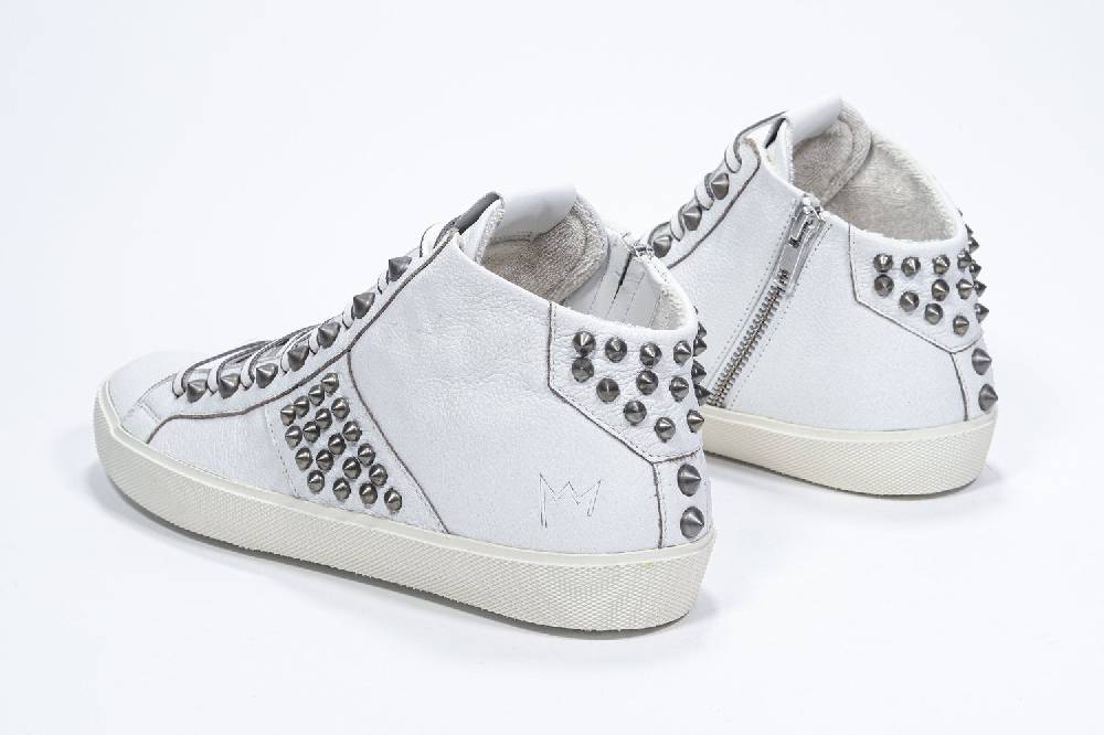 Leather Crown STUDBORN | Vintage Bianche - Alte - Donna Vendita Calda