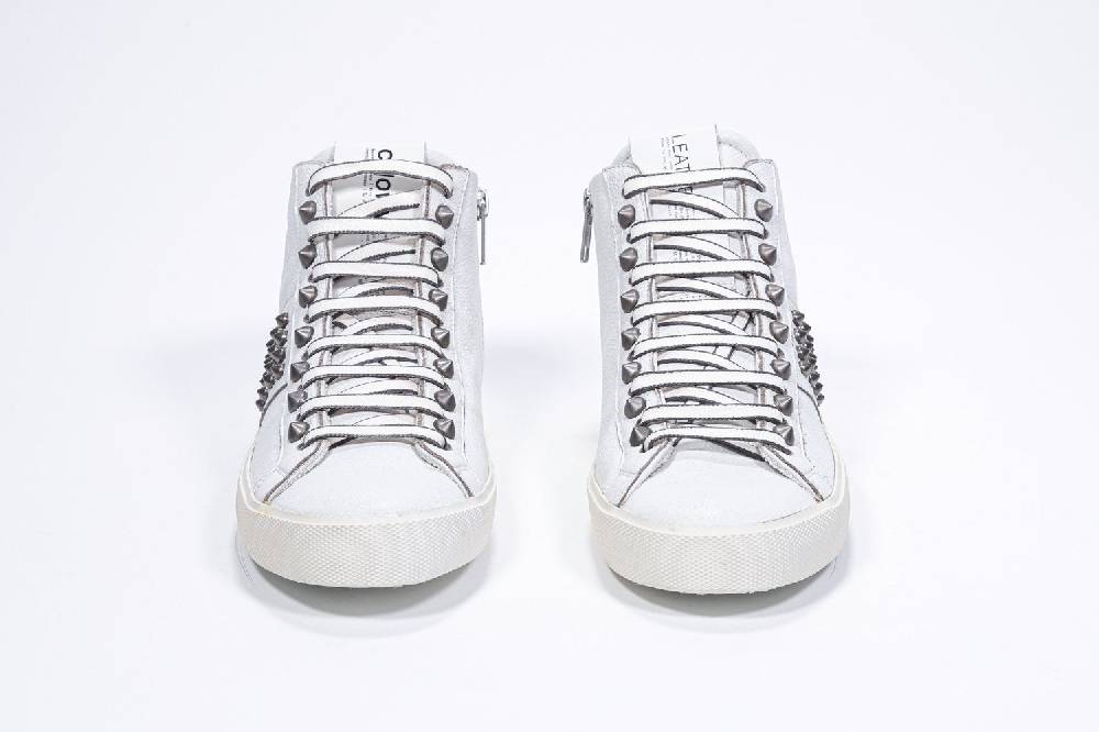 Leather Crown STUDBORN | Vintage Bianche - Alte - Donna Vendita Calda