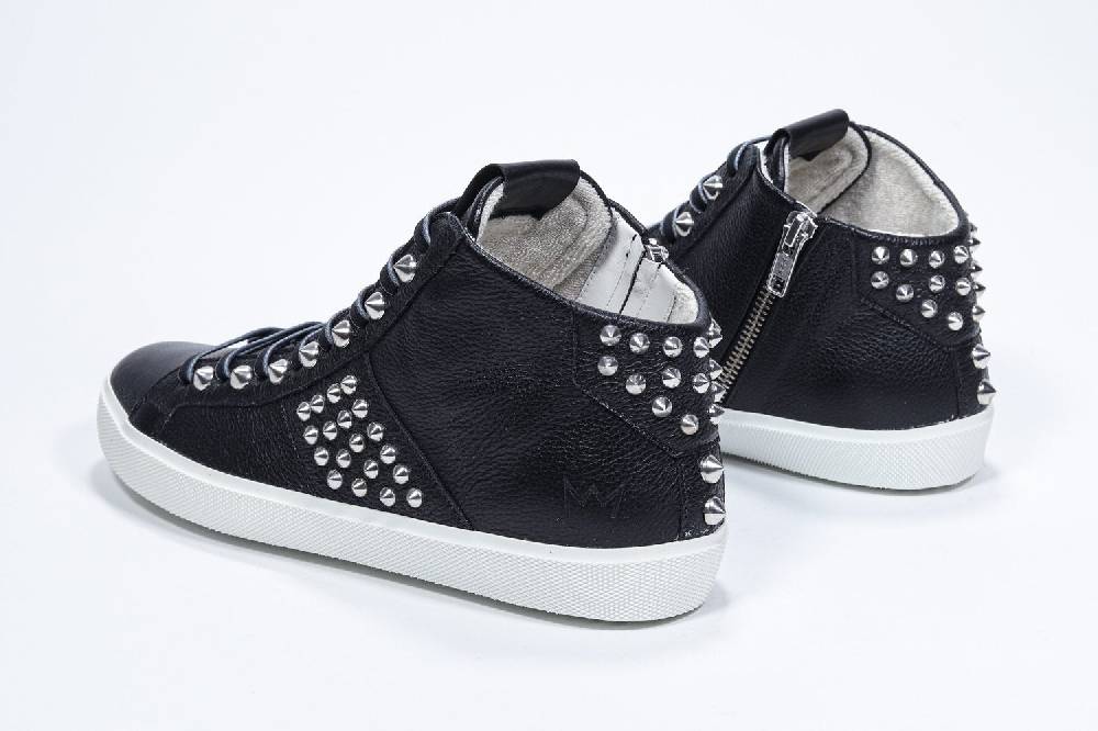 Leather Crown STUDBORN | Nere - Alte - Donna Only for today