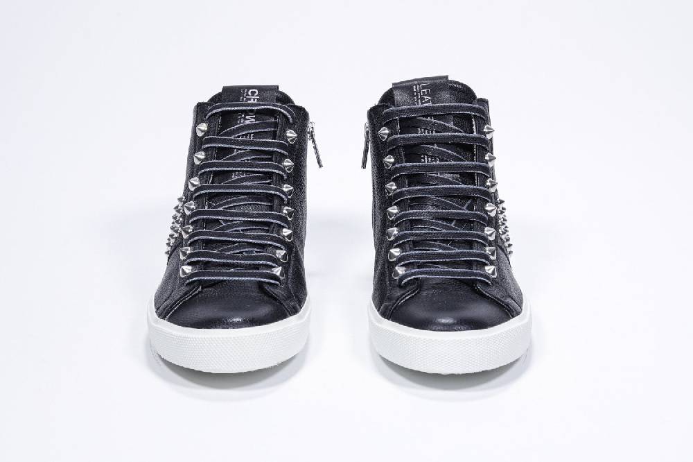 Leather Crown STUDBORN | Nere - Alte - Donna Only for today