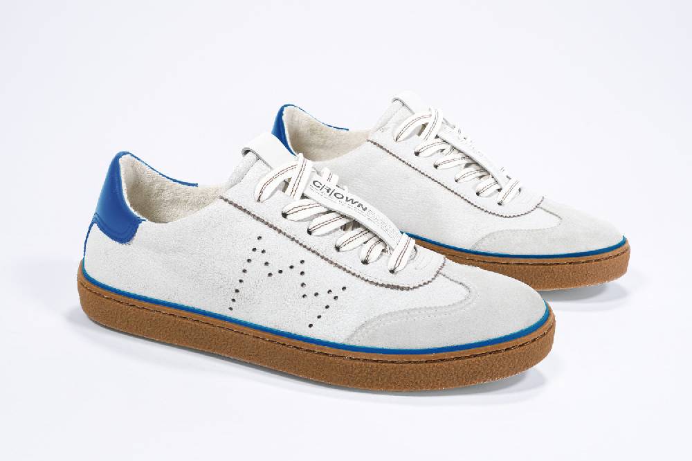 Leather Crown MODEL T | Retro Blue - BASSE - Uomo 2025