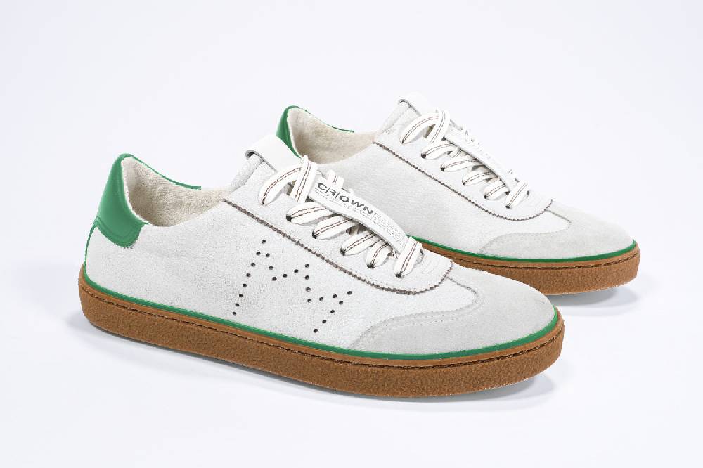 Leather Crown MODEL T | Retro Green - BASSE - Uomo Italy