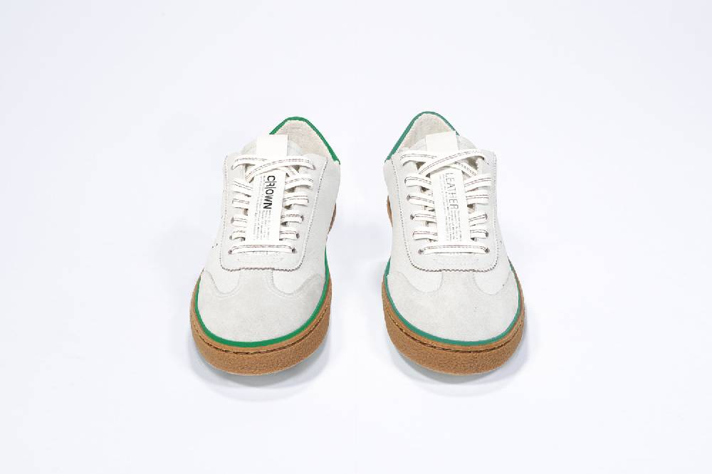 Leather Crown MODEL T | Retro Green - BASSE - Uomo Italy