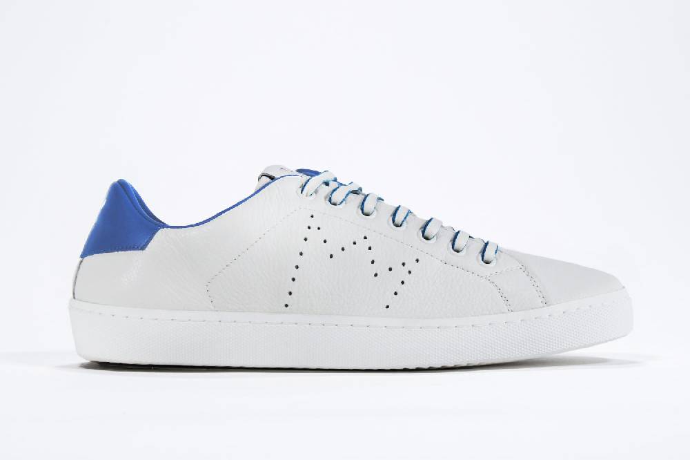 Leather Crown LC06 | Blu & Bianche - Basse - Uomo Italia