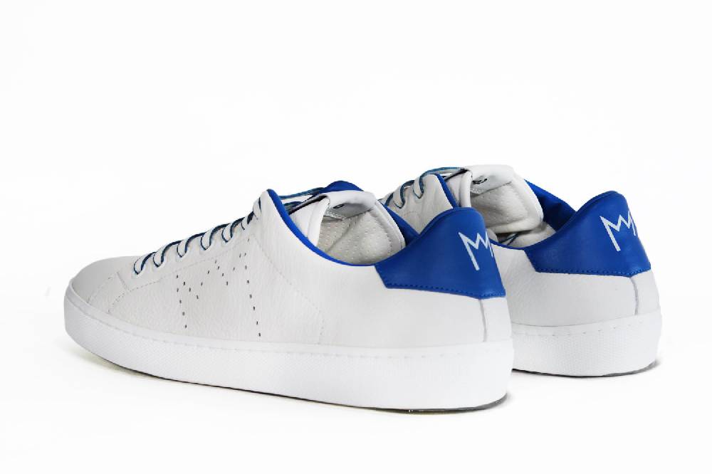 Leather Crown LC06 | Blu & Bianche - Basse - Uomo Italia