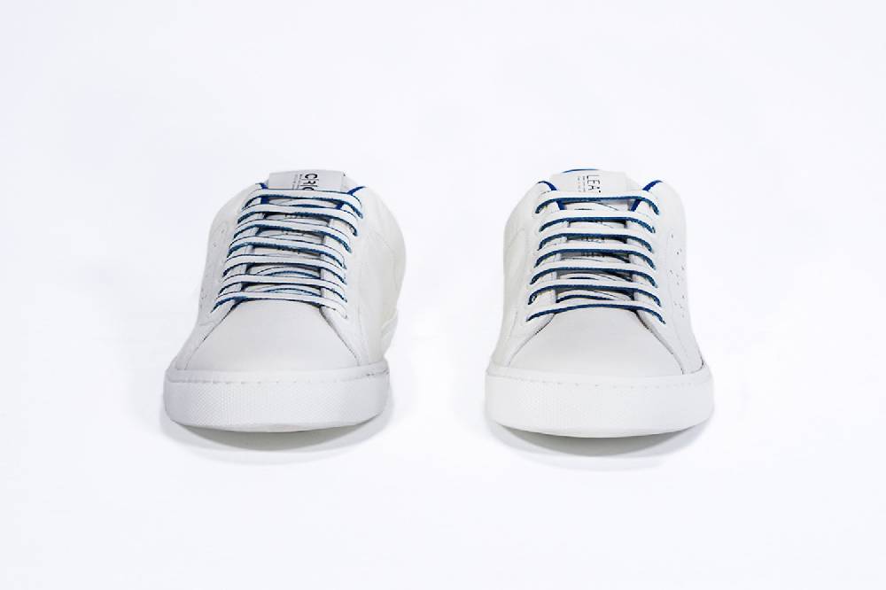 Leather Crown LC06 | Blu & Bianche - Basse - Uomo Italia