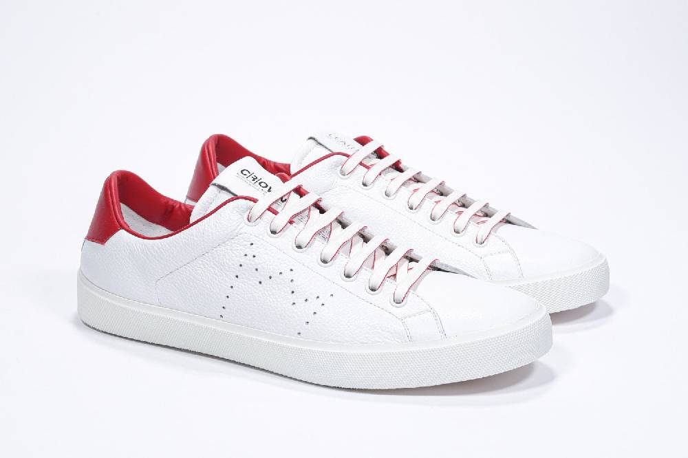 Leather Crown LC06 | Rosse & Bianche - Basse - Uomo 2025