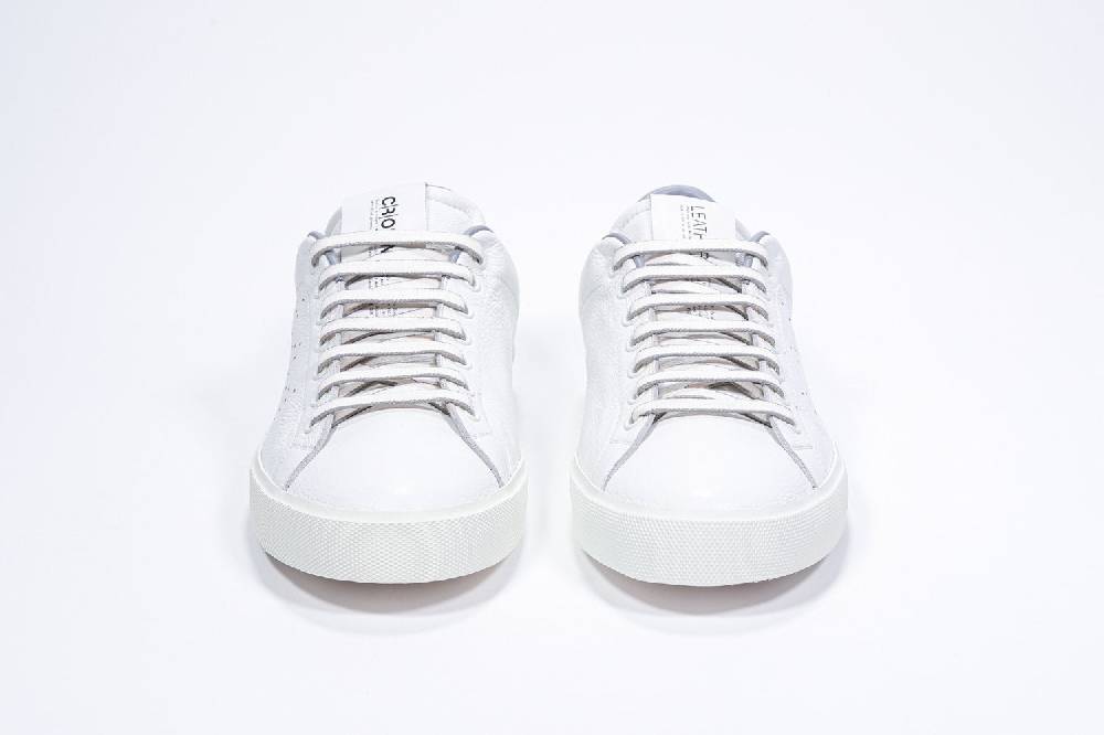 Leather Crown LC06 | Grigio Chiaro & Bianche - Basse - Uomo Nuovo