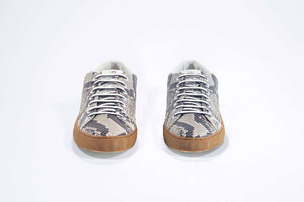 Leather Crown PURE | Pitone - BASSE - Uomo Consegna Veloce
