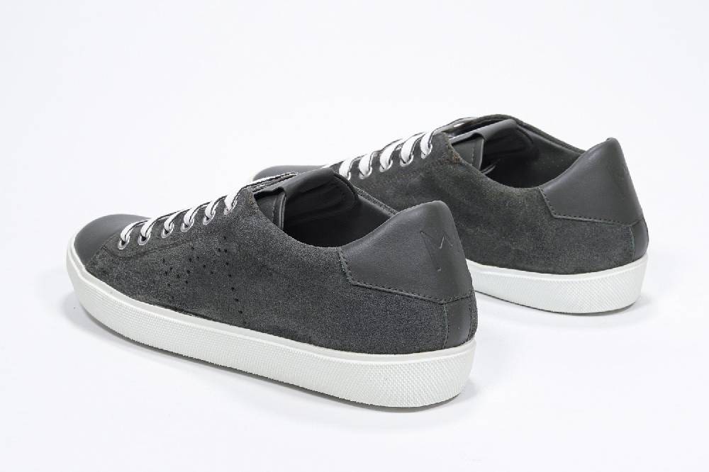 Leather Crown PURE | Verde militare - Basse - Uomo Shopping Online