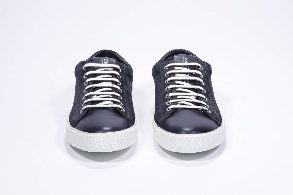 Leather Crown PURE | Navy - Basse - Uomo Prezzo Ridotto