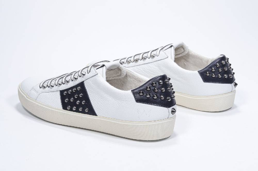 Leather Crown STUDLIGHT | Bianco e Marina - BASSE - Uomo Online