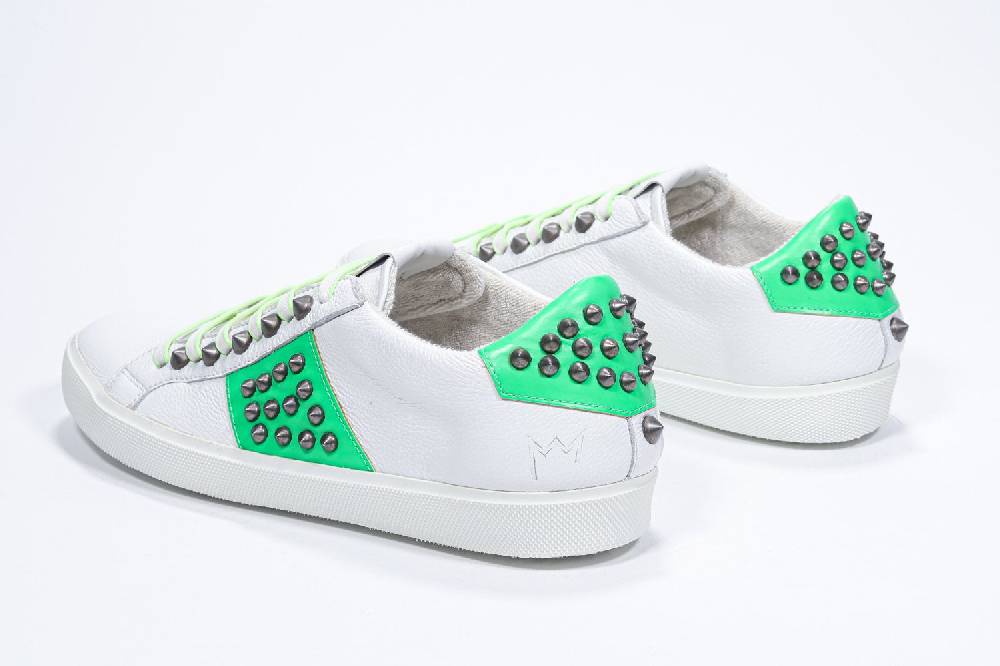 Leather Crown STUDLIGHT | Verde neon - BASSE - Uomo Offerte