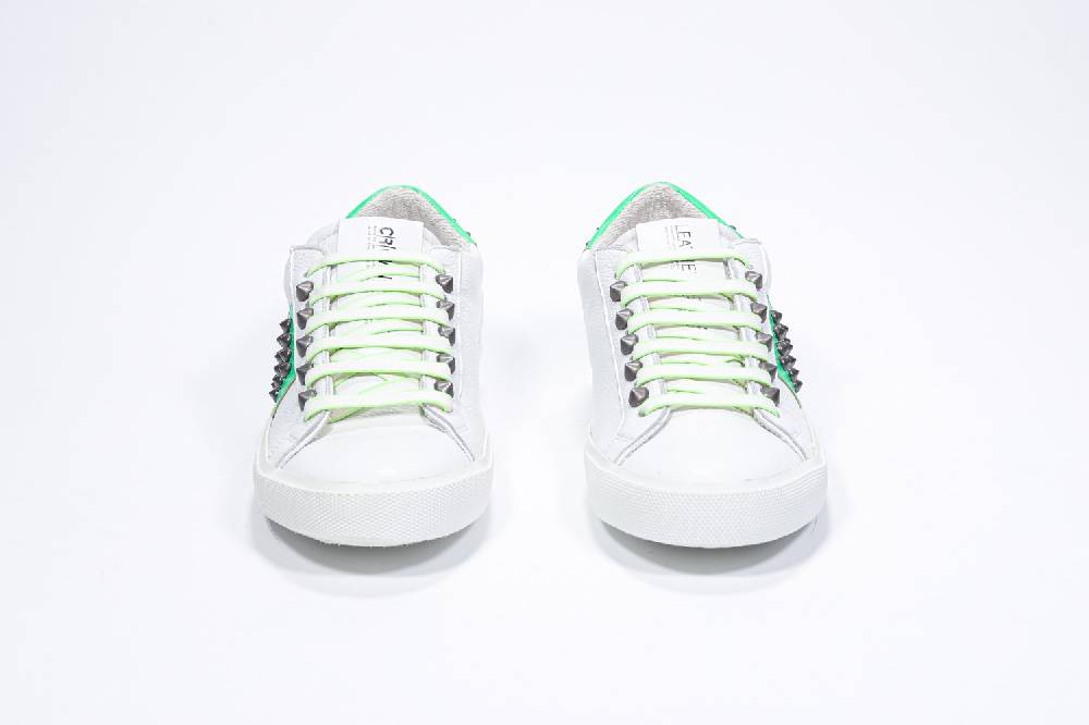 Leather Crown STUDLIGHT | Verde neon - BASSE - Uomo Offerte