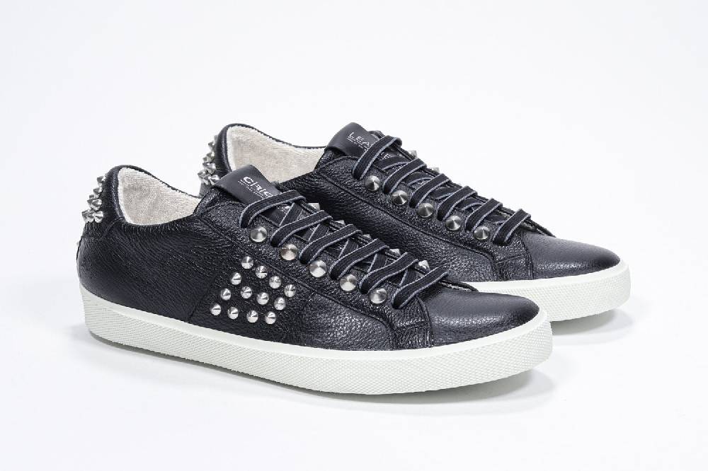 Leather Crown STUDLIGHT | Nero - BASSE - Uomo Vendita Calda