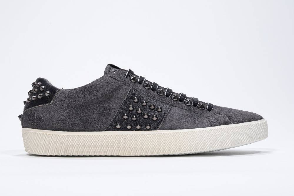Leather Crown STUDLIGHT | Grigio - BASSE - Uomo Saldi Di Fabbrica