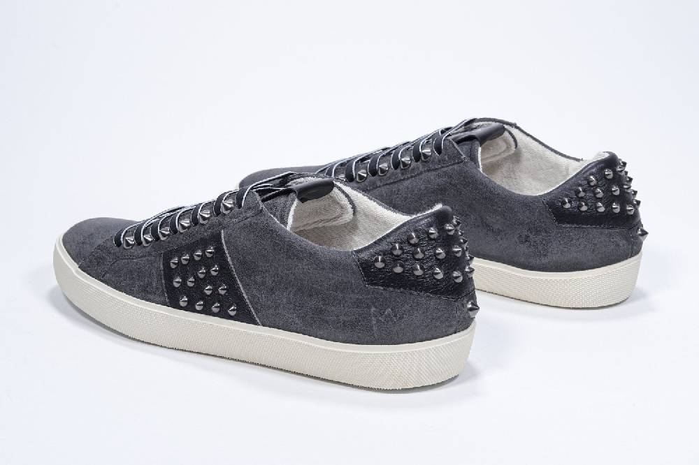 Leather Crown STUDLIGHT | Grigio - BASSE - Uomo Saldi Di Fabbrica
