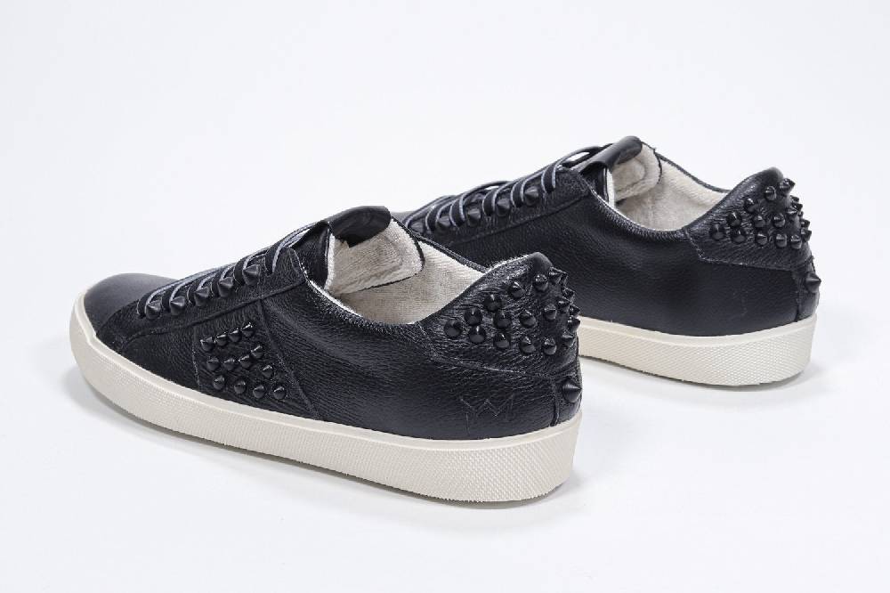 Leather Crown STUDLIGHT | Tutto nero - BASSE - Uomo Vendite Flash