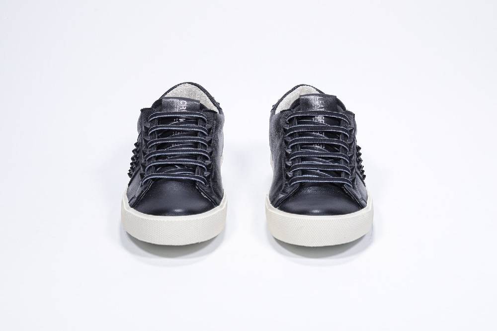 Leather Crown STUDLIGHT | Tutto nero - BASSE - Uomo Vendite Flash