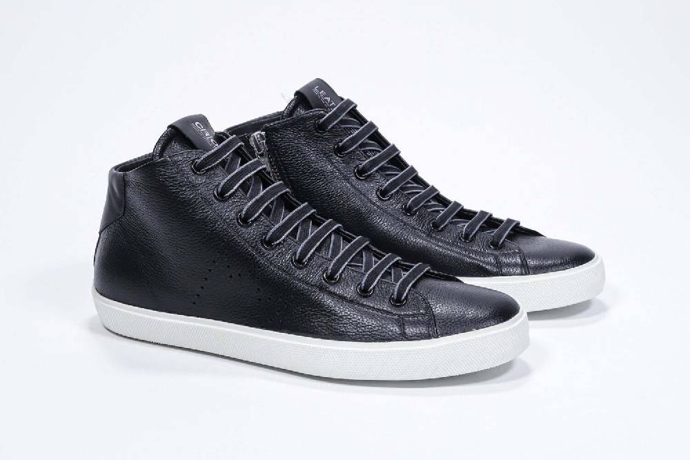 Leather Crown EARTH | Nere - Alte - Uomo In Saldo