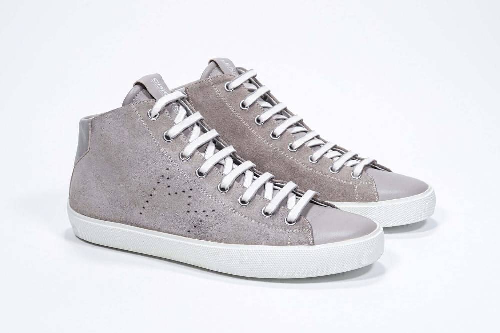 Leather Crown EARTH | Beige - Alte - Uomo Italy