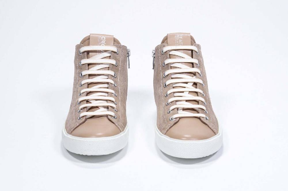 Leather Crown EARTH | Cuoio - Mid Top - Uomo Vendita Calda